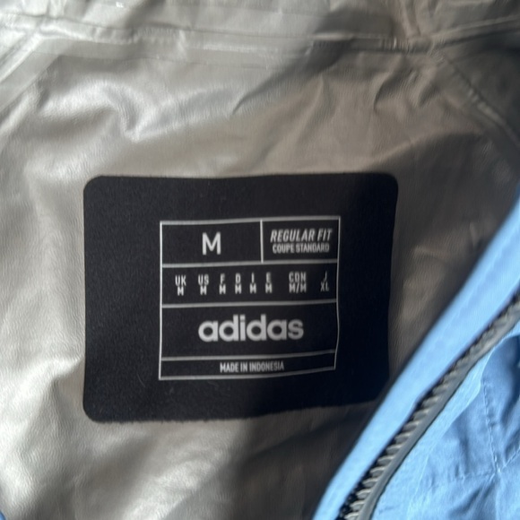 Adidas Men's Xperior Gore-Tex Packable Jacket in Wonder Steel medium - Picture 8 of 9